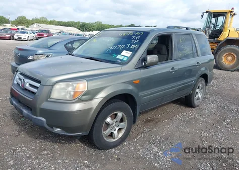 2008 Honda Pilot Ex from USA, damaged, VIN 5FNYF18488B026003